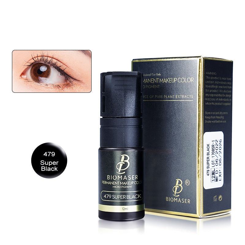 Biomaser Pigment 479 SUPER BLACK for Eyebrow
