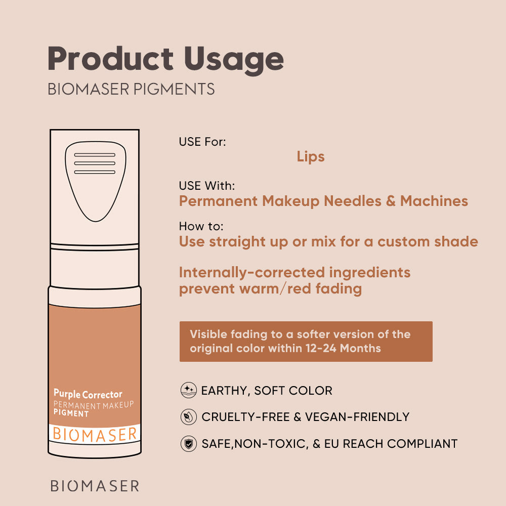 Biomaser Hybrid Pigment Enchanting Purple for Lips