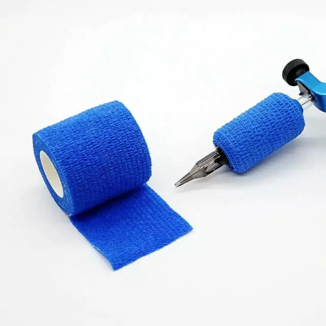 Tattoo Grip Cover Wrap Disposable Cohesive Tape Non Woven Material